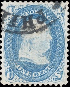 Почтовая марка США "Святой грааль"