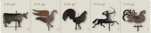 Серия марок США в 45 центов