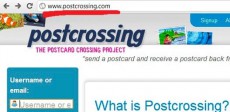 Официальный сайт посткроссинга