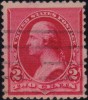 Почтовая марка США 1890 года с браком