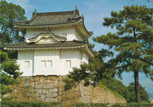 Посткроссинг: почтовая открытка из Японии "Замок Ниджо"