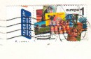 Почтовая марка Нидерландов "посткроссинг" на открытке