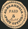 Дорогая почтовая марка США 1846 г. "Белая Александрия"