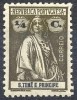 Почтовая марка колонии Португалии с надпечаткой