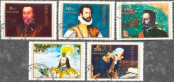 Серия почтовых марок Силенда с капитанами