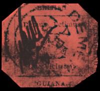 Дорогая почтовая марка "Британская Гвиана"