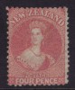 Почтовая марка Новой Зеландии с изображением королевы
