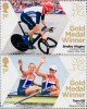 Почтовые марки Великобритании с чемпионами Олимпиады