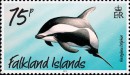 Почтовая марка Фолклендских островов с дельфином