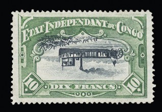 Почтовая марка Бельгийского Конго