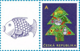 Почтовая марка Чехии