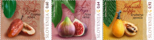 марки Словении - флора