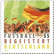 Футбол на марке Германии