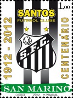 Футбол на марке Сан-Марино