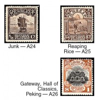 Почтовые марки Китая 1915 г. в каталоге Скотта